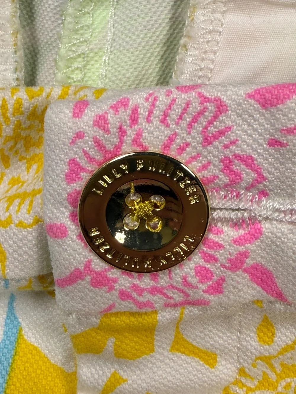 Lilly Pulitzer Floral Print Shorts Women Size 6 Multicolor